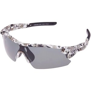 Солнцезащитные очки HIGASHI, узкие, оправа: пластик, спортивные, поляризационные, серый