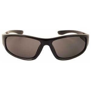 Солнцезащитные очки Kanevin, овальные, оправа: пластик, спортивные, для мужчин, черный