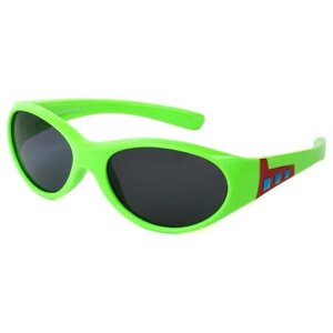 Солнцезащитные очки Keluona, оправа: пластик, гибкая оправа/дужки, поляризационные, зеленый