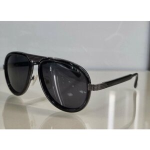 Солнцезащитные очки Matrix MT8328, авиаторы, оправа: пластик, черный