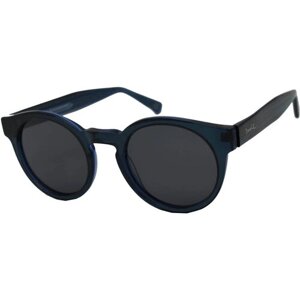 Солнцезащитные очки NEOLOOK, круглые, поляризационные, с защитой от УФ, для женщин, синий