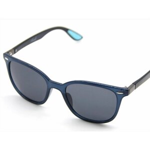 Солнцезащитные очки NOVIVA, оправа: пластик, с защитой от УФ, синий