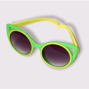 Солнцезащитные очки Очки детские (ушки)-зеленый, зеленый