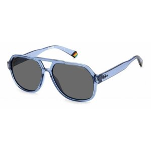 Солнцезащитные очки Polaroid, поляризационные, с защитой от УФ, бесцветный