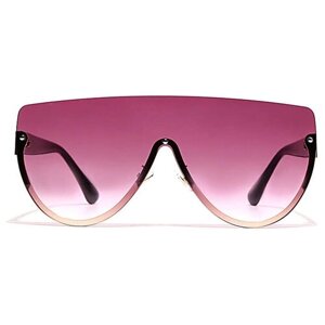 Солнцезащитные очки VITACCI, вайфареры, оправа: металл, для женщин, черный