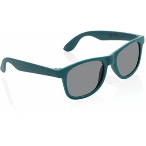 Солнцезащитные очки XD COLLECTION, вайфареры, оправа: пластик, складные, с защитой от УФ, бирюзовый