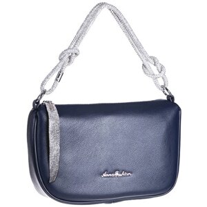 Сумка синяя / сумка женская синяя / сумка саквояж женская маленькая / сумки тренд 2023 весна / синяя / женская оригинал / магазин женских сумок