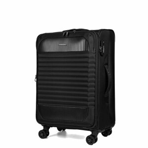 Умный чемодан FABRETTI TRM2311-24-2, 45.9 л, размер M, черный