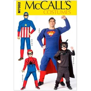 Выкройка McCall's №7002 Карнавальный костюм