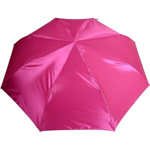 Зонт ZEST, автомат, 3 сложения, купол 102 см., чехол в комплекте, для женщин, розовый