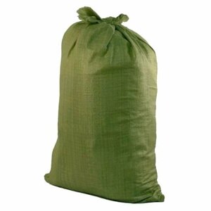 Мешок полипропиленовый 70 х 120 см, для строительного мусора, зеленый, 70 кг (комплект из 30 шт)