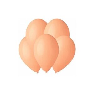 Воздушный шар 12* Gemar пастель персик Peach 100 шт