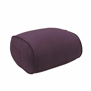 Бескаркасный пуф для ног aLounge - Ottoman - Aubergine Dream (велюр, фиолетовый) - оттоманка к дивану или креслу