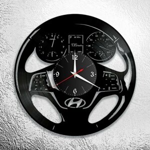 Настенные часы с изображением приборной панели Hyundai, Хендай