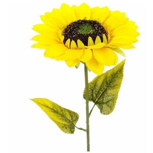 Цветок искусственный декоративный Подсолнух, 60 см, Y4-3028