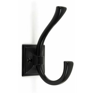 Крючок мебельный GERALD K216BL. 8 матовый чёрный