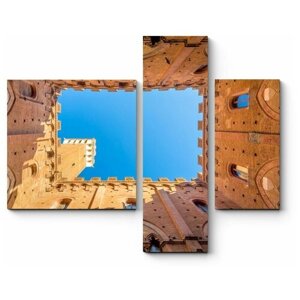 Модульная картина Башни Сиены, Италия110x91