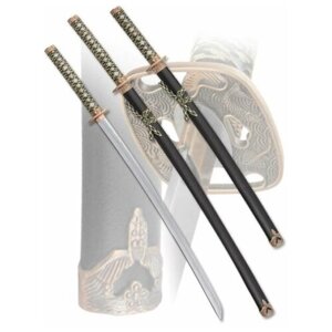 Набор из двух Cамурайских мечей (катана, вакидзаси с подставкой)