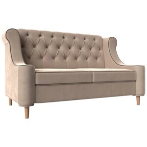 Прямой диван Бронкс, Велюр, Модель 109370