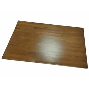 Столешница деревянная для стола, 130х70х4 см, цвет тёмный дуб