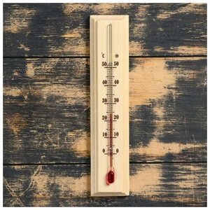 TAKE IT EASY Термометр, градусник комнатный "Уют", от 0°C до +50°C, 20 х 4.2 х 1.3 см
