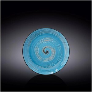 Тарелка круглая 20,5 см голубая Wilmax
