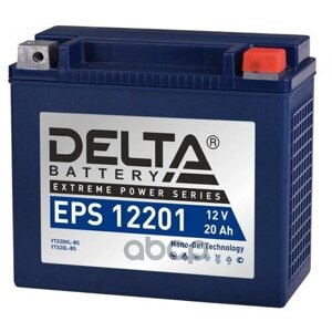 Аккумулятор Delta Battery Eps Agm 18 А/Ч Обратная 176X87x154 Cca260 А DELTA battery арт. EPS 12201