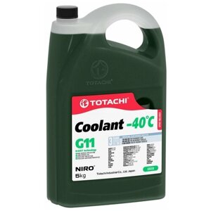 Антифриз totachi NIRO coolant G11 5л -40C зеленый 43205