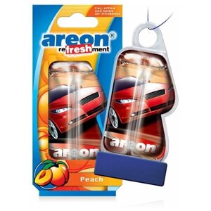 Ароматизатор подвесной гелевый "AREON"Refreshment LIQUID" Peach Areon 704-025-912