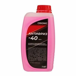 Crionic Антифриз CRIONIC - 40, красный G12, 1 кг