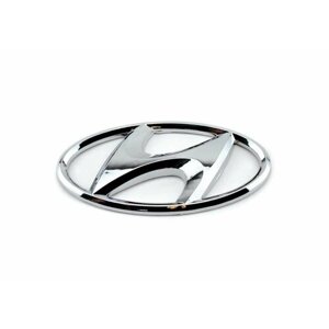 Эмблема Hyundai 115х60 мм хром