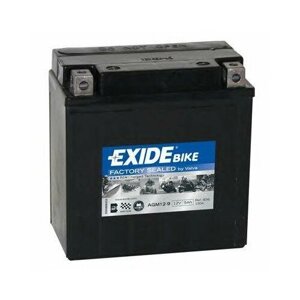 EXIDE AGM12-9 Аккумулятор MOTO AGM Ready 9Ah 120A 135x75x139 полярность ETN 1 токовыводы M04
