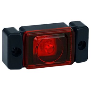 Фонарь габаритов LED красный 24в кубик 61.3731-02 (009.3731-01)