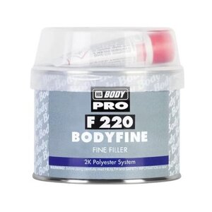Комплект (отвердитель, шпатлевка) HB BODY PRO F220 Bodyfine белый 0.25 кг 700 мл