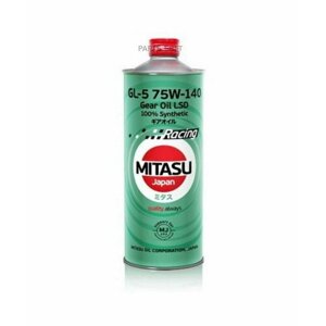 Масло Трансмиссионное Mitasu Racing Gear Oil Gl-5 75w140 Синтетическое 1 Л Mj4141 Mitasu арт. MJ4141