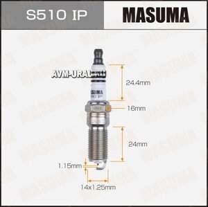 Masuma S510IP свеча зажигания iridium+platinum (ILTR5a-13G)