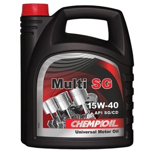 Минеральное моторное масло CHEMPIOIL Multi SG 15W-40, 4 л