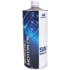 Минеральное моторное масло SUBARU SN 5W-30, 1 л