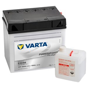 Мото аккумулятор VARTA Powersports Freshpack (530 030 030), полярность обратная