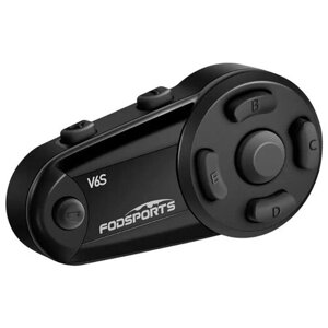 Мотогарнитура для шлема Fodsports V6S, Bluetooth 5.0