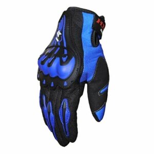 Мотоперчатки Текстиль Короткие Pro-Biker MCS-18 Blue, XXL