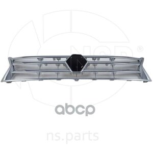 NSP NSP07623825665R Решетка радиатора Renault Duster 10- хром NSP