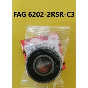 Подшипник FAG 6202-2RSR C3(15x35x11)