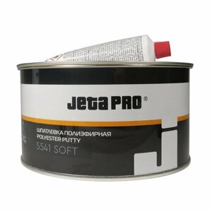 Шпатлевка наполняющая мягкая + отвердитель Jeta Pro Soft, бежевая, 1,8кг+0,045кг