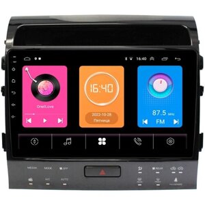 Штатная магнитола Toyota Land Cruiser 200 (2007-2009) для авто с NAVI (тип С) OEM RK10-1201 на Android 10 IPS