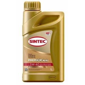 SINTEC Масло Моторное Sintec Premium 9000 5W-40 A3/B4 Синтетика 1Л 600106