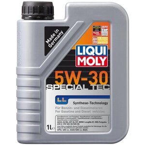 Синтетическое моторное масло LIQUI MOLY Special Tec LL 5W-30, 1 л