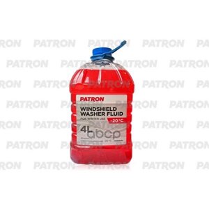 Стеклоомывающая Жидкость (20С) 4Л PATRON арт. PAC420