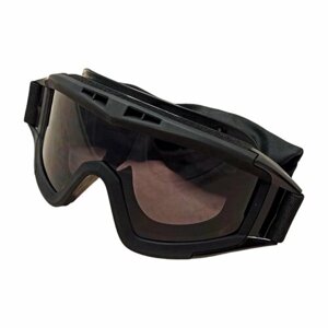 Тактические очки для мотоциклиста на мотоцикл скутер мопед квадроцикл, черные