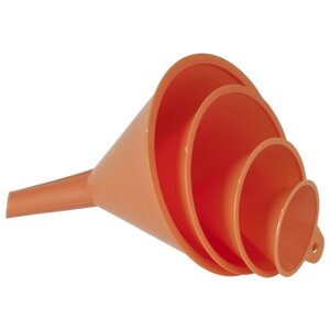 Воронка пластиковая PRESSOL 02360 оранжевый 4